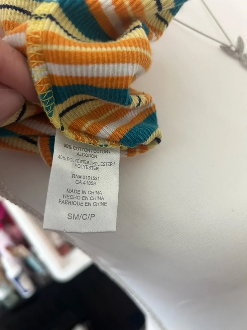 Forever 21 Care Bears Striped Ribbed Halter Top Size Small - Picture 8 of 8